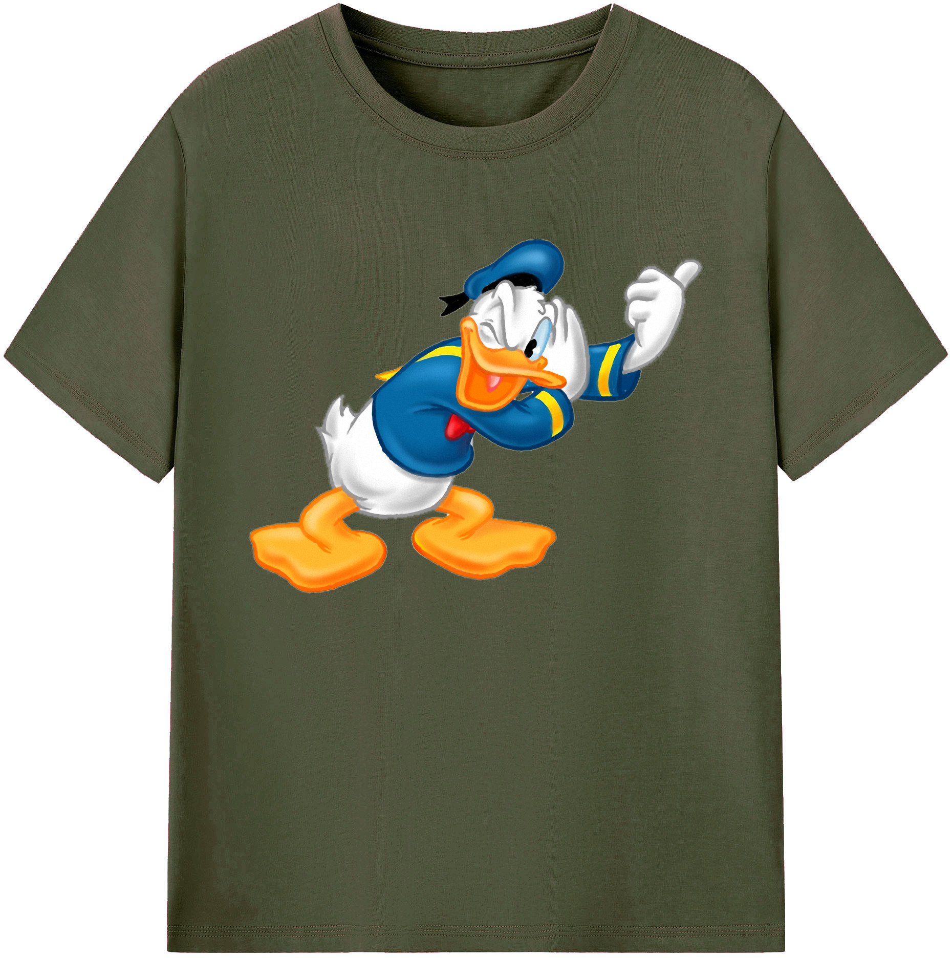 ミッキーマウス Mickey Mouse 綿100％ メンズ半袖Tシャツ｜肌触りやわらか＆通気性